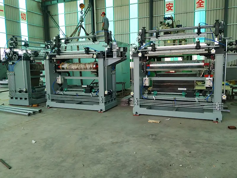 Imprimante multicolore pour ligne de production de bobines d'aluminium et d'acier pré-peintes 1