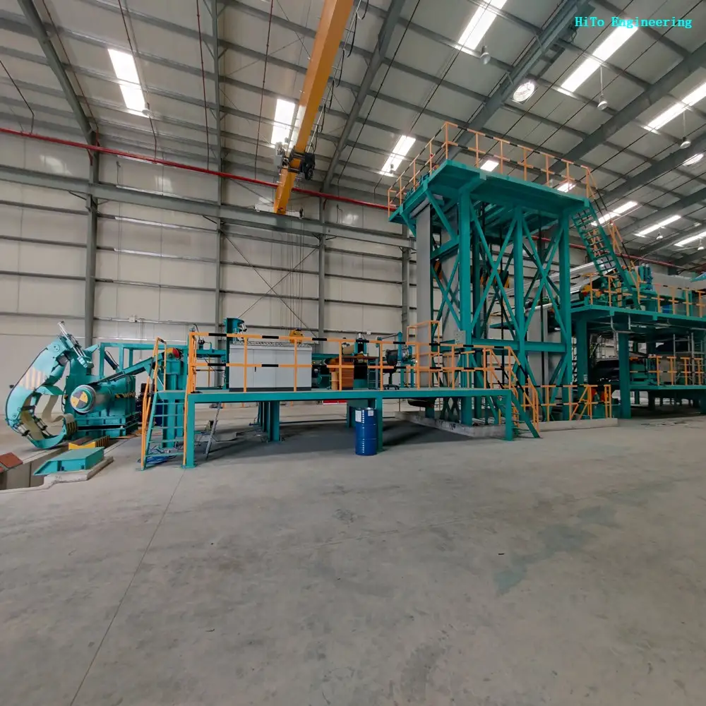 Farbbeschichtungslinie kundenspezifisch von HITO Equipment Engineering 1