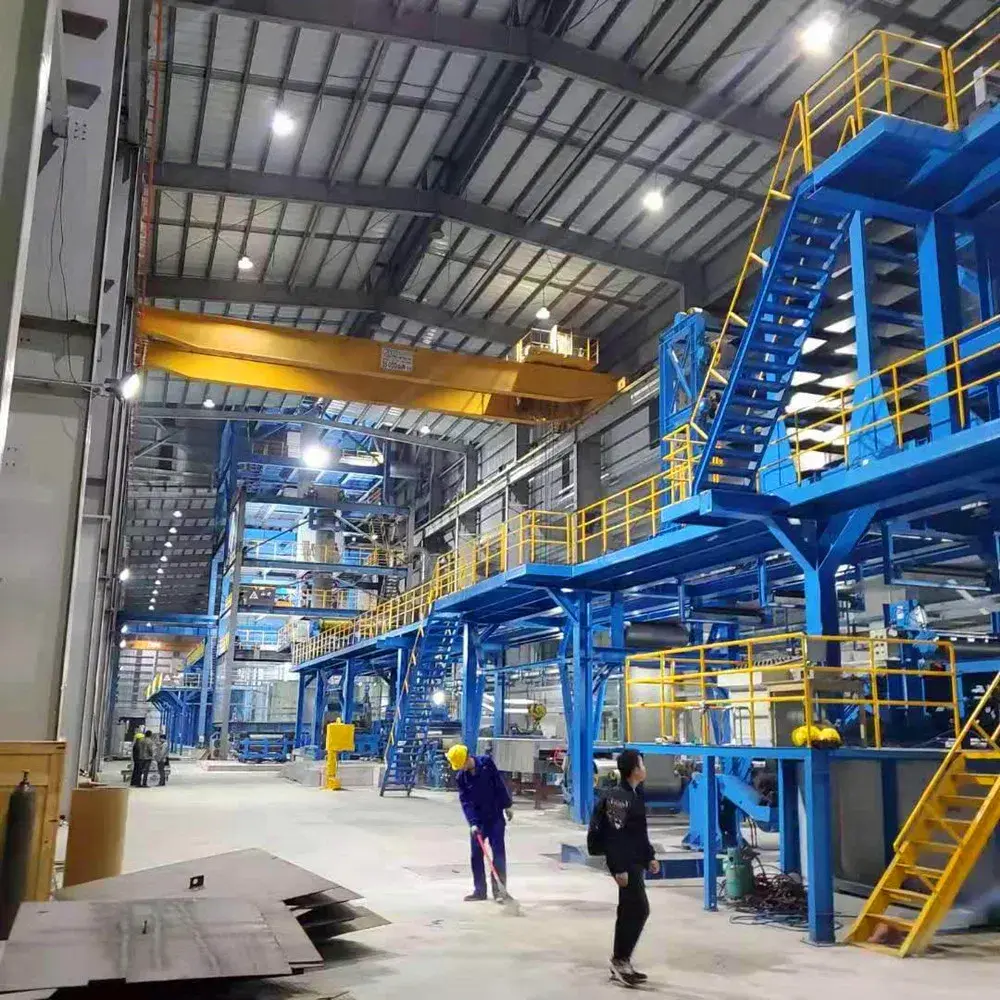 لفائف الكربون، خط الجلفنة بالغمس الساخن المستمر، خط طلاء الألوان بالجملة - HiTo Engineering 7