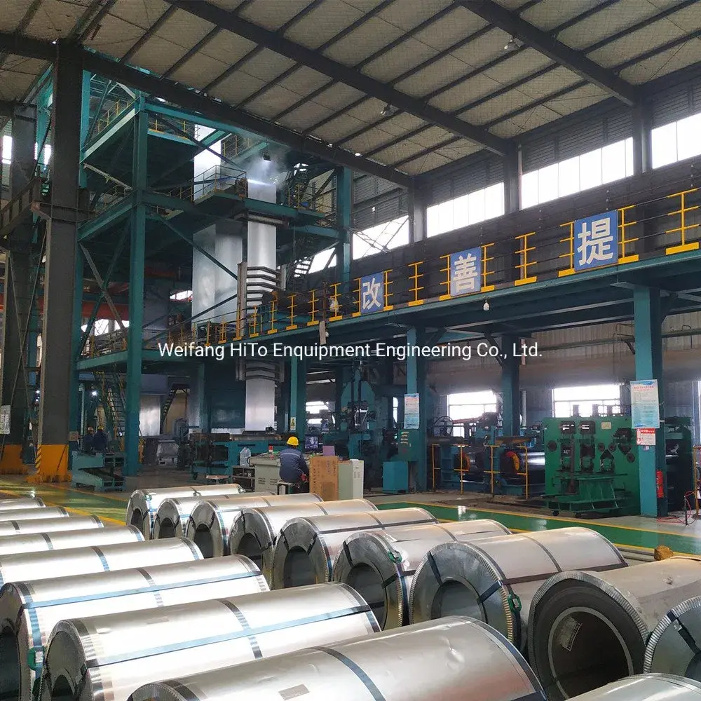 Moderne Coil-Coating-Anlage Coil-Coating-Anlagen-Unternehmen 2