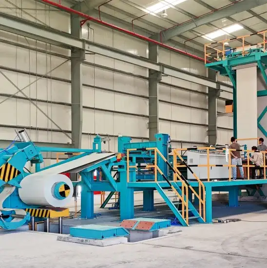 Hito 60000 Tons/Y Continuous Roller Coating Machine with Substrate of Aluminium and Galvanised Steel - Polyvinylidene Fluoride Coating Line and Color Painting Line 1
