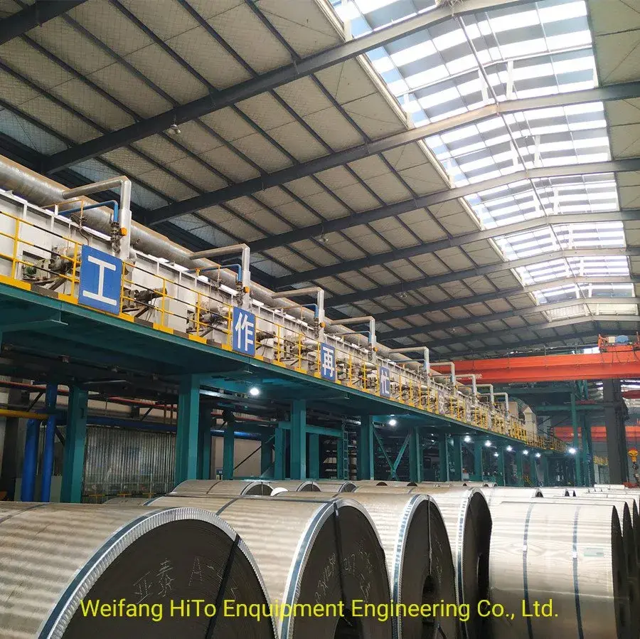 Hot Dip Galvanizing Line Manufacturer by HiTo Engineering 4