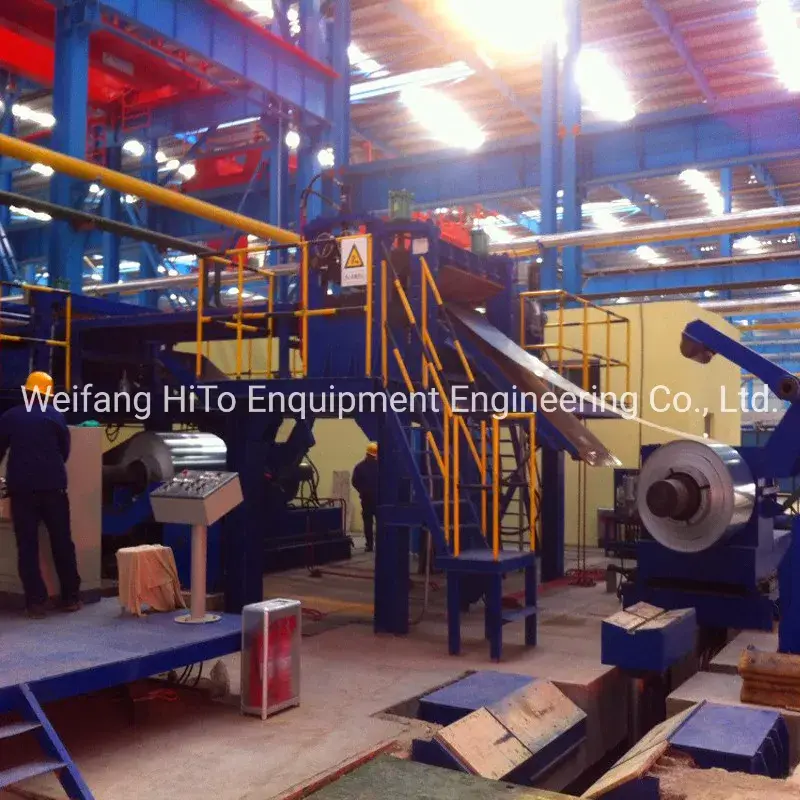 مصنعو خطوط طلاء الملفات، لفائف الكربون، خط الجلفنة بالغمس الساخن المستمر، بالجملة - HiTo Engineering 7