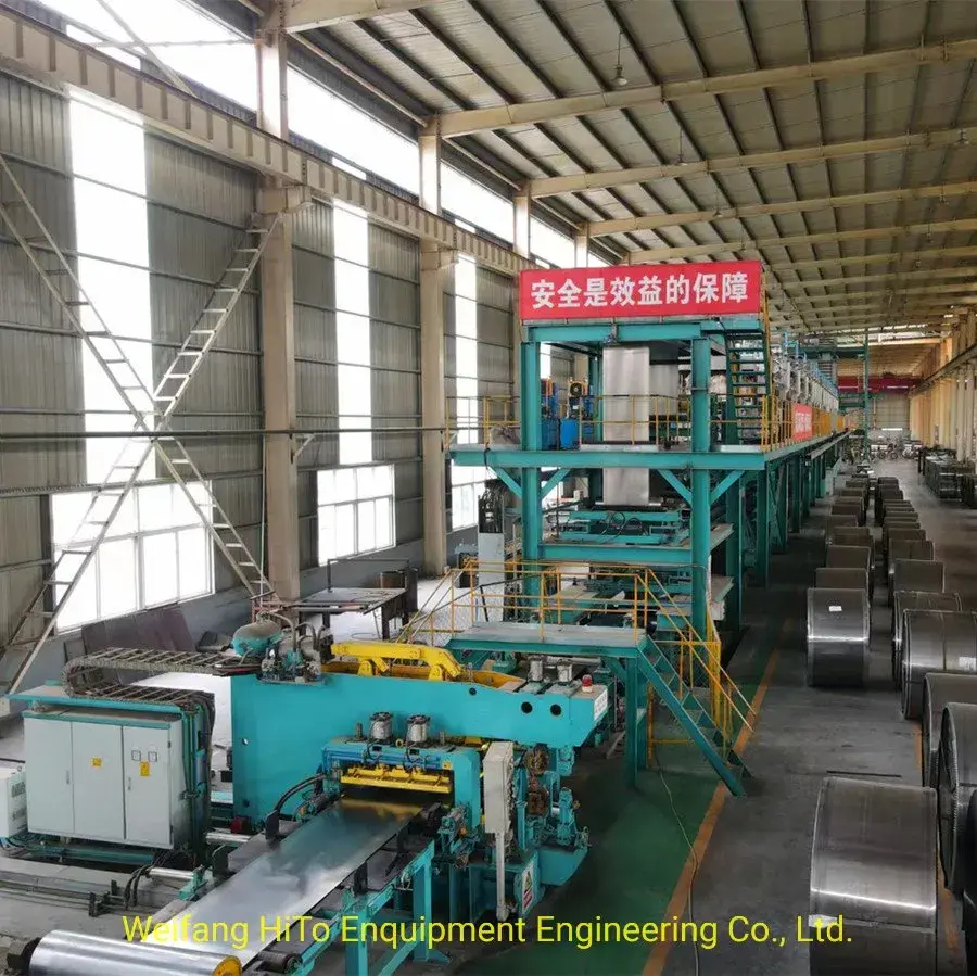 Hot Dip Galvanizing Line Manufacturer by HiTo Engineering 3