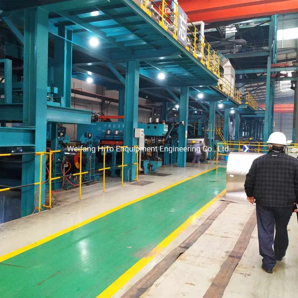 Moderne Coil-Coating-Anlage Coil-Coating-Anlagen-Unternehmen 4