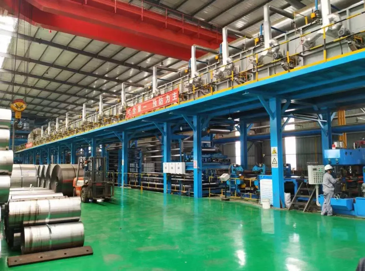 تولیدکنندگان خط پوشش رنگی CGL 60-200mpmfactory 2