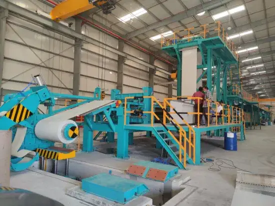 1250mm Steel Coil Colored Production Line/Aluminium Color Painted Production Line/Ccl 1