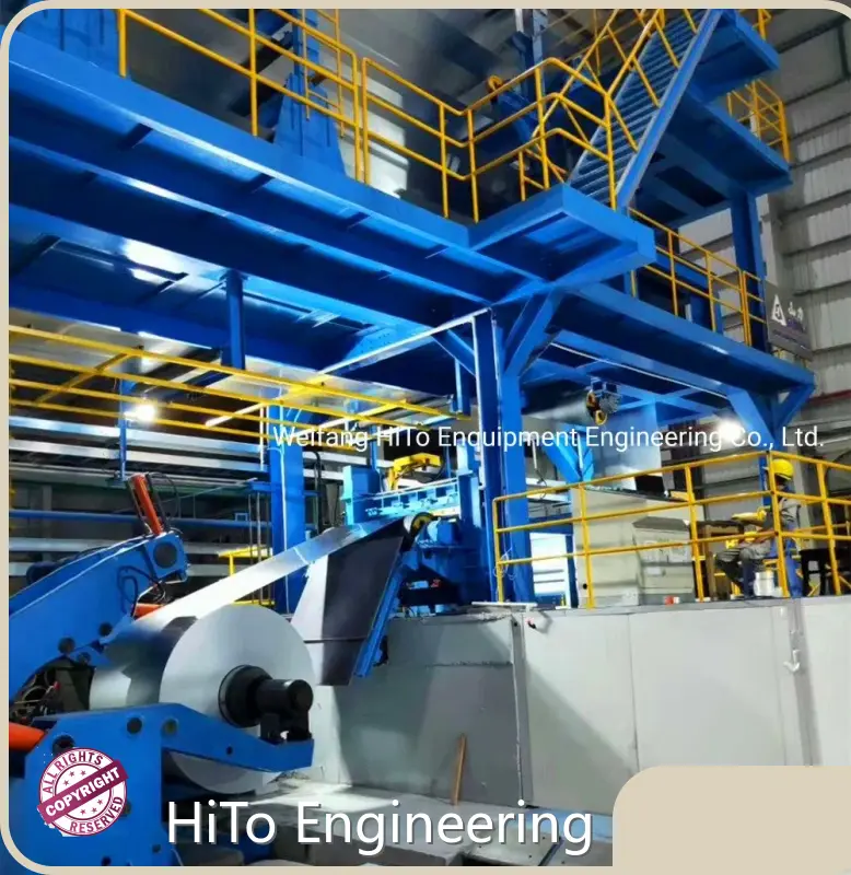 خط گالوالوم غوطه‌وری گرم پیوسته HiTo از HiTo 1