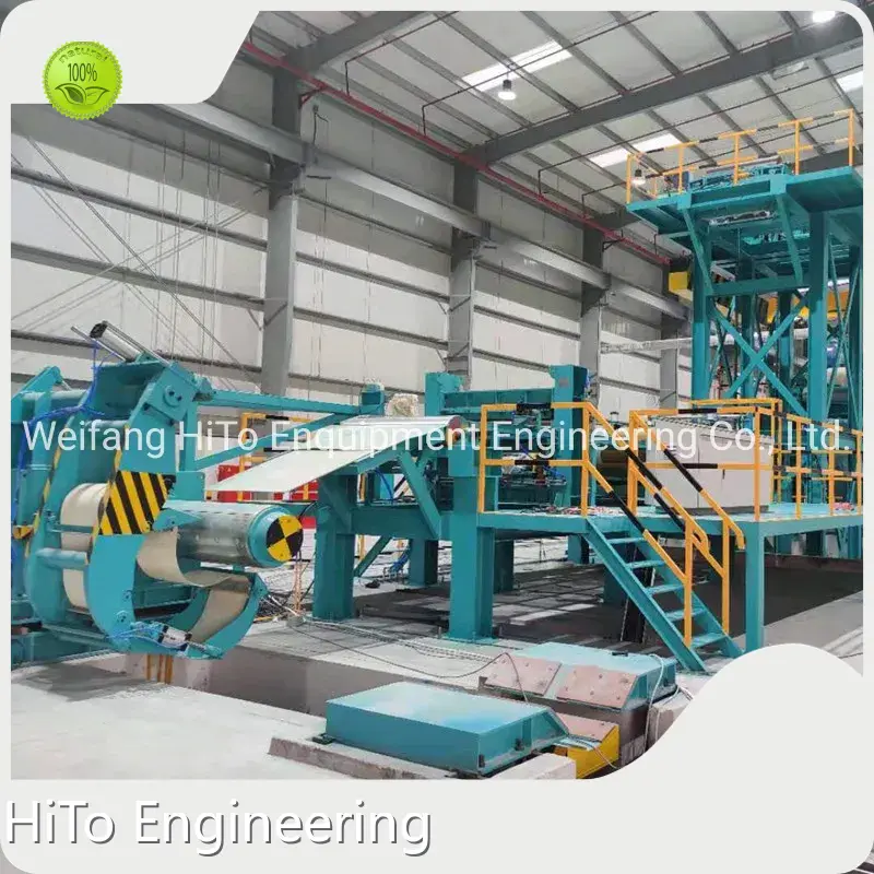 فرآیند خط پوشش رنگی، خط تولید پوشش توسط HiTo 1