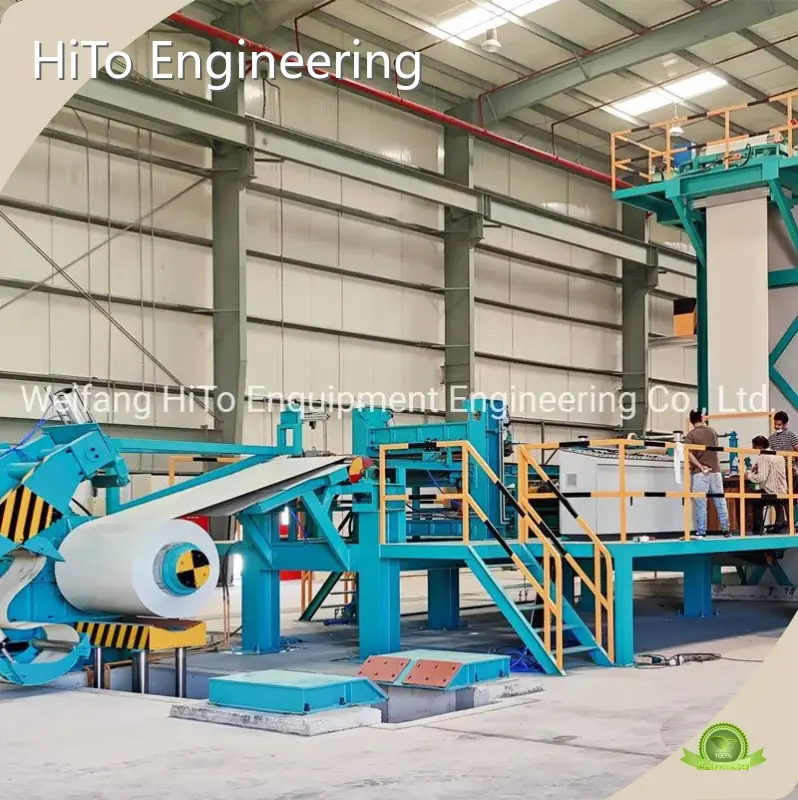 فرآیند خط پوشش رنگ ISO توسط HiTo 1