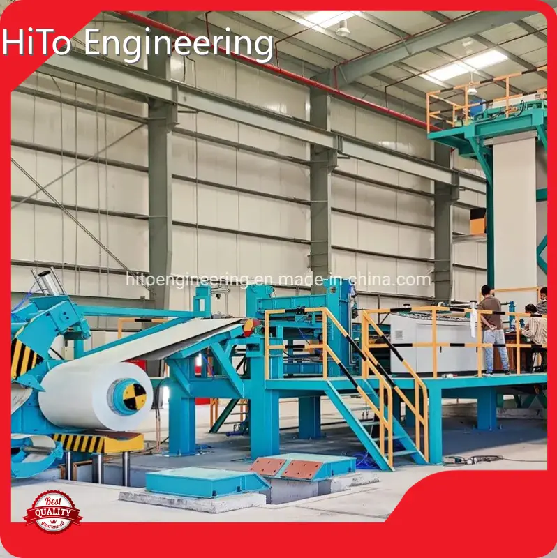 فرآیند خط پوشش رنگی HiTo تولیدکنندگان خط پوشش رنگی HiTO 1