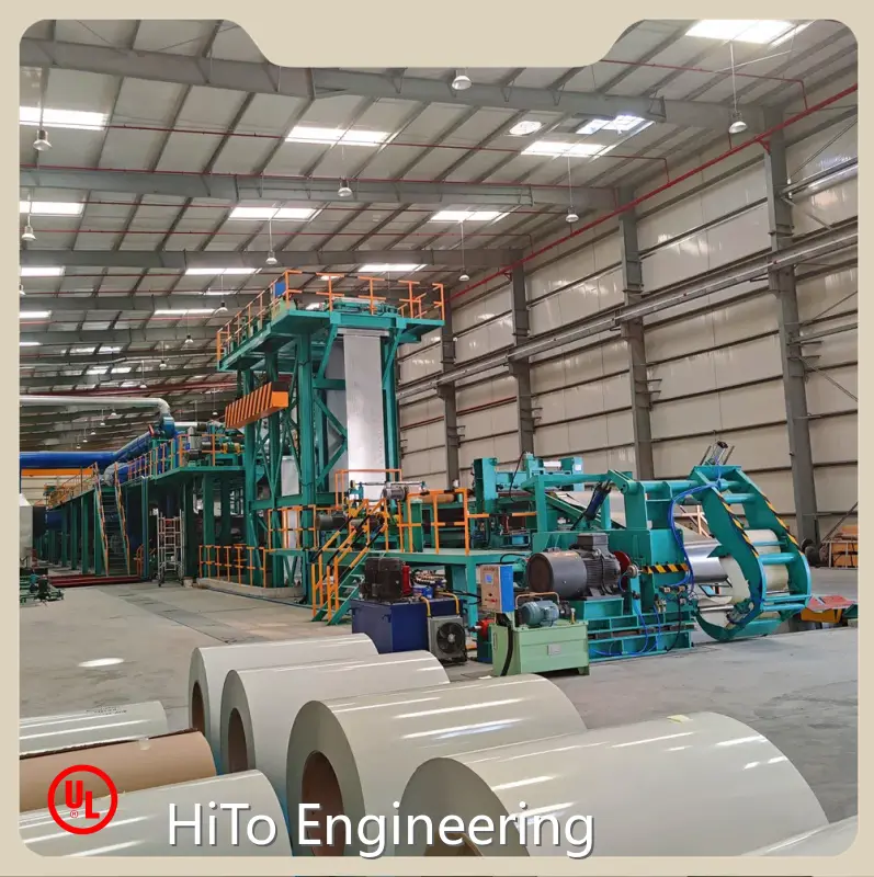 شركة خطوط طلاء الألوان المستمرة الجديدة 1