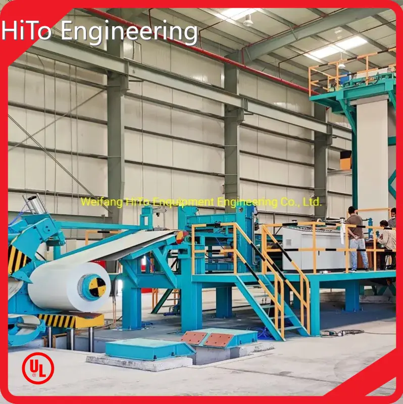 Ligne de revêtement couleur - Spécifications des produits - Vente en gros - HiTo Engineering 1