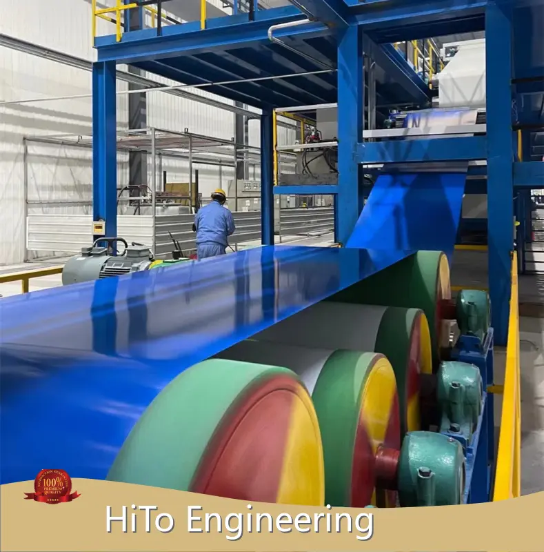 Fabricantes de linhas de revestimento colorido da HiTo Engineering 1