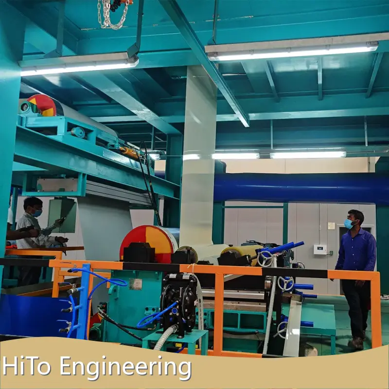 Línea de recubrimiento de color de HiTo Engineering Suministro de línea de recubrimiento de color 1