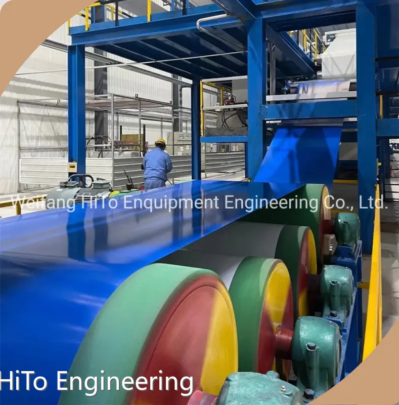 Bobinas de Equipamentos para Linha de Revestimento Colorido - Linha de Revestimento Colorido no Atacado - HiTo Engineering 1