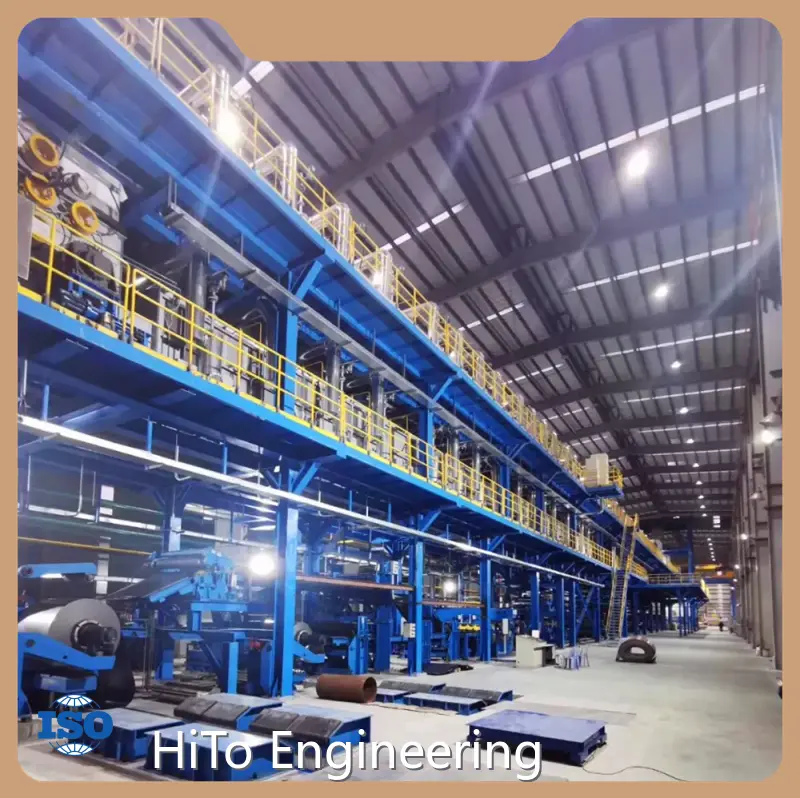 Línea galvanizada continua de HiTo Engineering Empresa de línea galvanizada continua 1