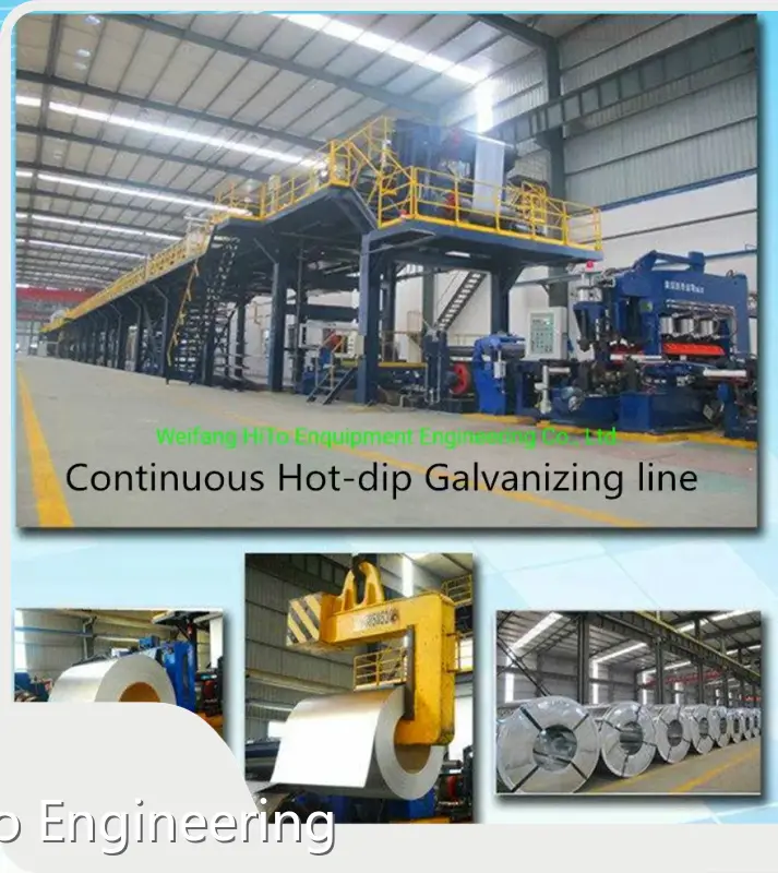 CGL-Kontinuierliche Verzinkungsanlage, Spulenfarbbeschichtungsanlage, Großhandel - HiTo Engineering 1
