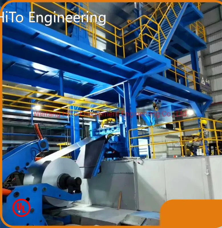 خط گالوانیزه پیوسته کویل‌های کربنی، خط گالوانیزه گرم پیوسته عمده فروشی - مهندسی HiTo 1